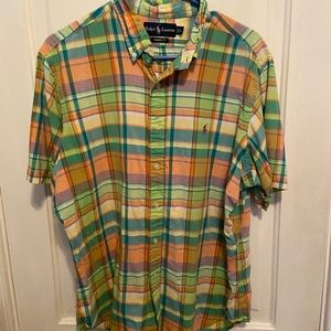 Short sleeve Polo camp shirt